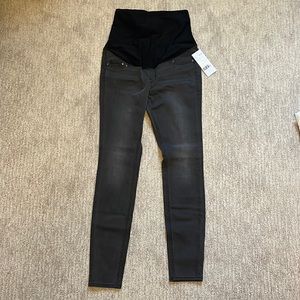 H&M, pregnancy jeans, black. Size S.
